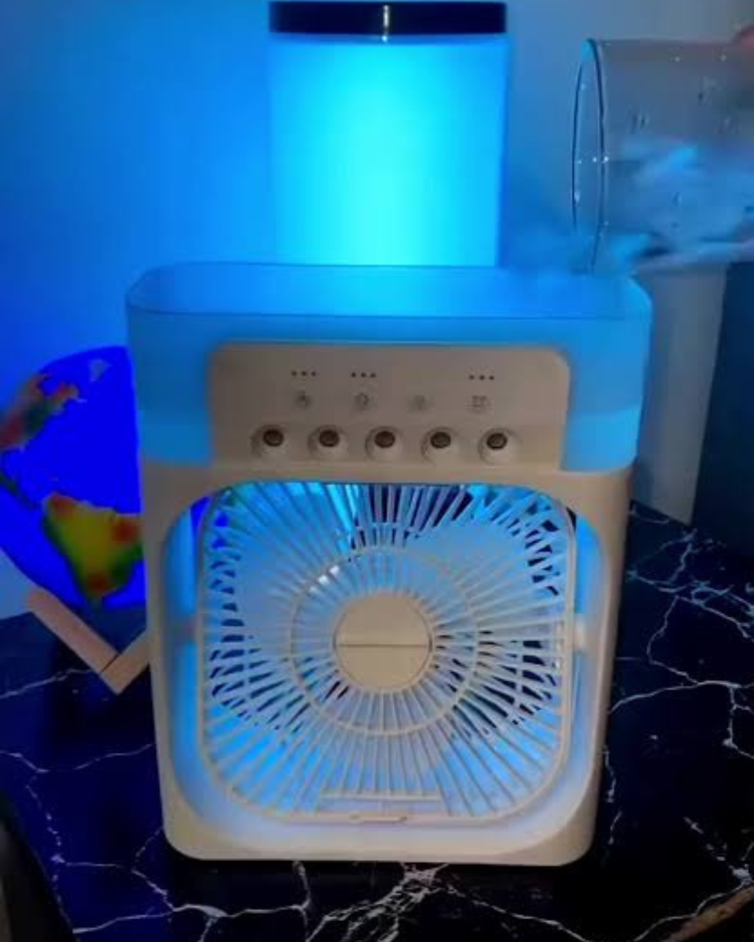 Ventilador Humidificador Portátil
